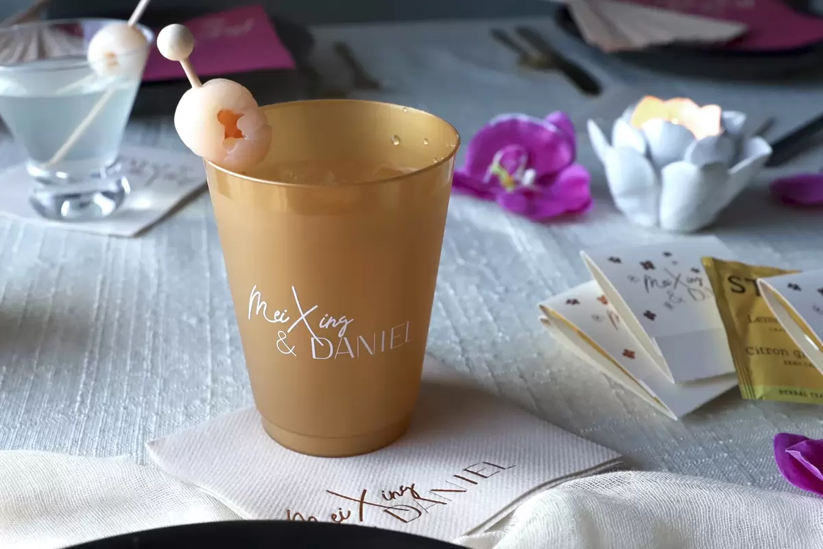 custom cup and lychee martini recipe