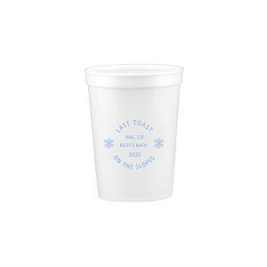 Last Toast on the Slopes Cup