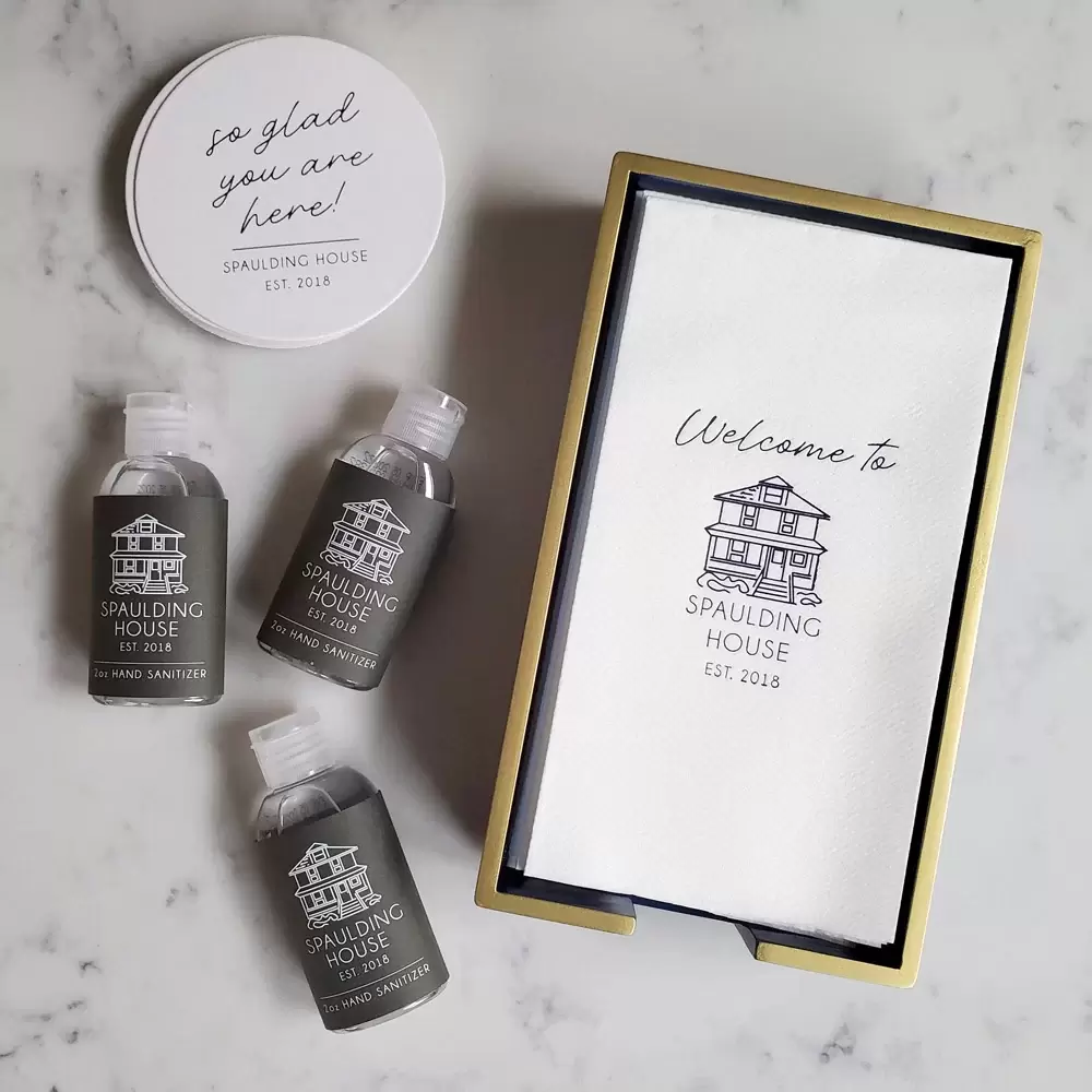 elevate your AirBNB take-homes with For Your Party