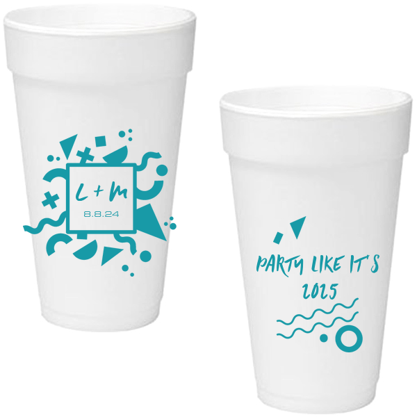 TikTok Custom Printed 16oz Foam Cups 50ct – JJ's Party House