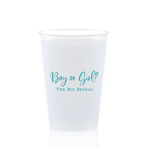 ForYourParty's elegant Matte Turquoise Ink 9 oz Frost Flex Cup with Matte Turquoise Ink Cup Ink Colors will add that special attention to detail that cannot be overlooked.