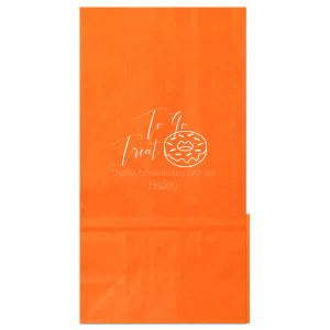 Sweeten the farewell with the To Go Donut Bag, adorned with an adorable sprinkle-topped donut. Personalize this charming send-off with a special message, making your parting gift as delightful and memorable as the celebration itself.