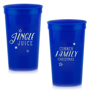 ForYourParty's elegant Lime 16 oz Stadium Cup with Matte Spruce Cup Ink Colors can be customized to complement every last detail of your party.
