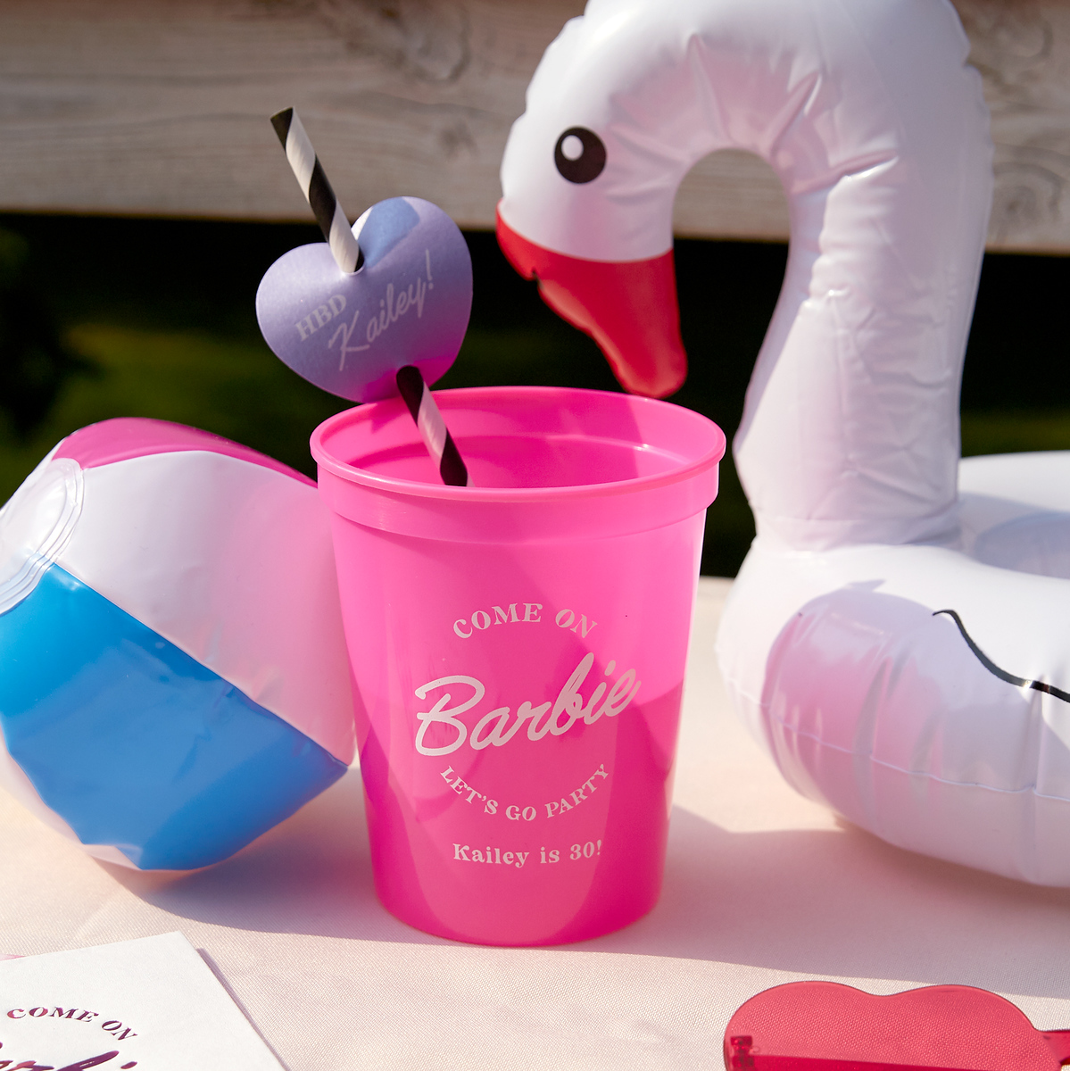 Barbie Birthday Stadium Cup