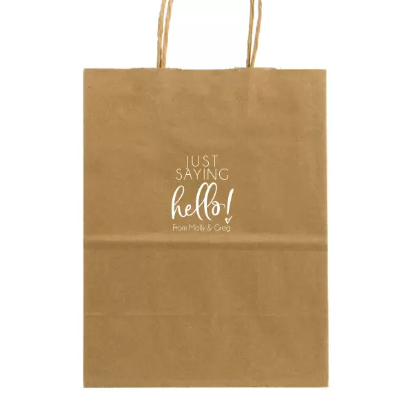 Custom Designed Gift Bags Make Socially Distant Gift Giving Easy