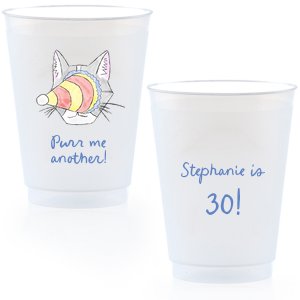 Purr Me Another Birthday Cup