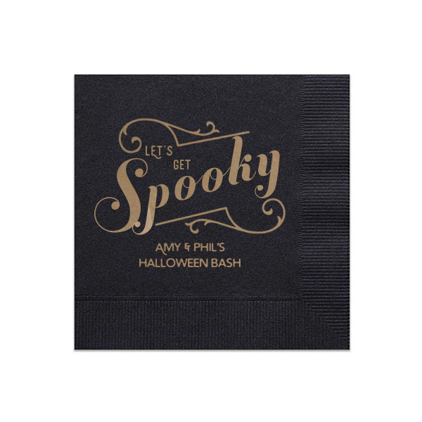 Let's Get Spooky Napkin