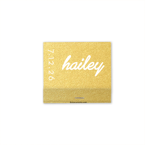Spark elegance at your bridal shower with the Minimal Bridal Shower Cheers Matchbook. Personalize with the bride-to-be's name in a stylized script font beside the event date. The flip side intrigues with a wine bottle illustration, whimsically pouring out the word "cheers." A chic and playful way to light up the occasion.