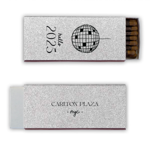 The new year is bright with the Hello New Year 2025 Match! The premium glitter paper is sure spark up a good time at this year's holiday function. Easily customizable in different colors to match your taste, perfect for creating a New Year's souvenir! 