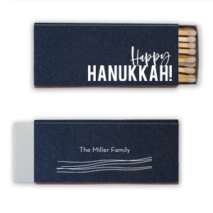 Our custom Stardream Royal Blue Classic Matchbox with Satin Sterling Silver Foil has a Wave Line Accent graphic and is good for use in Accents, Hand Drawn, Trendy themed parties and are a must-have for your next event—whatever the celebration!