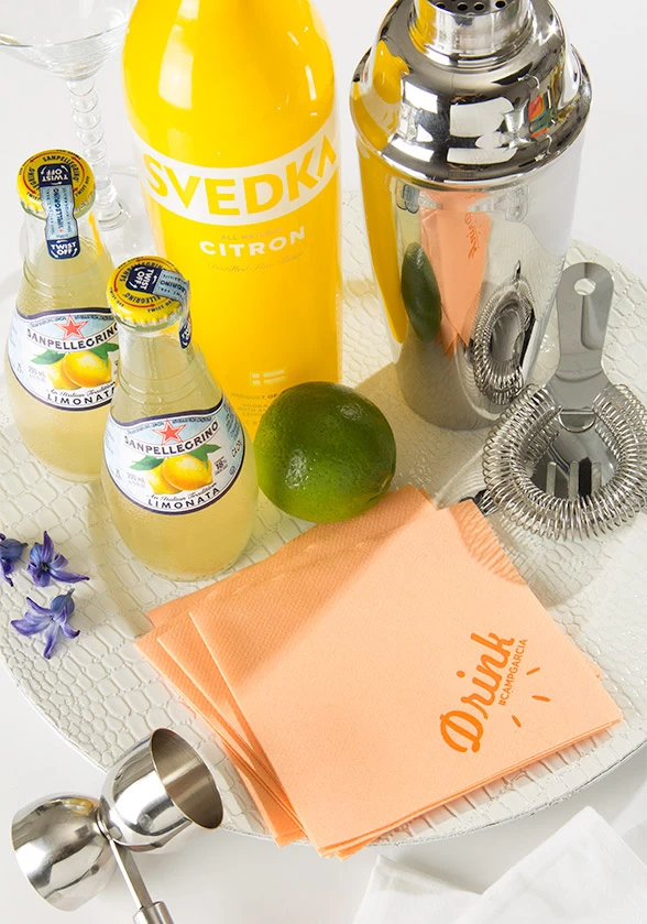 Personalized Cocktail Napkin