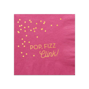 Fun Pop Fizz Clink Napkin