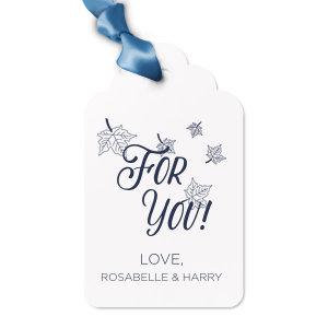 The ever-popular Poptone Sunflower Arch Gift Tag with Matte Navy Foil Color has a Fall Wedding Accommodation graphic and is good for use in Lovely Press themed parties and will give your party the personalized touch every host desires.