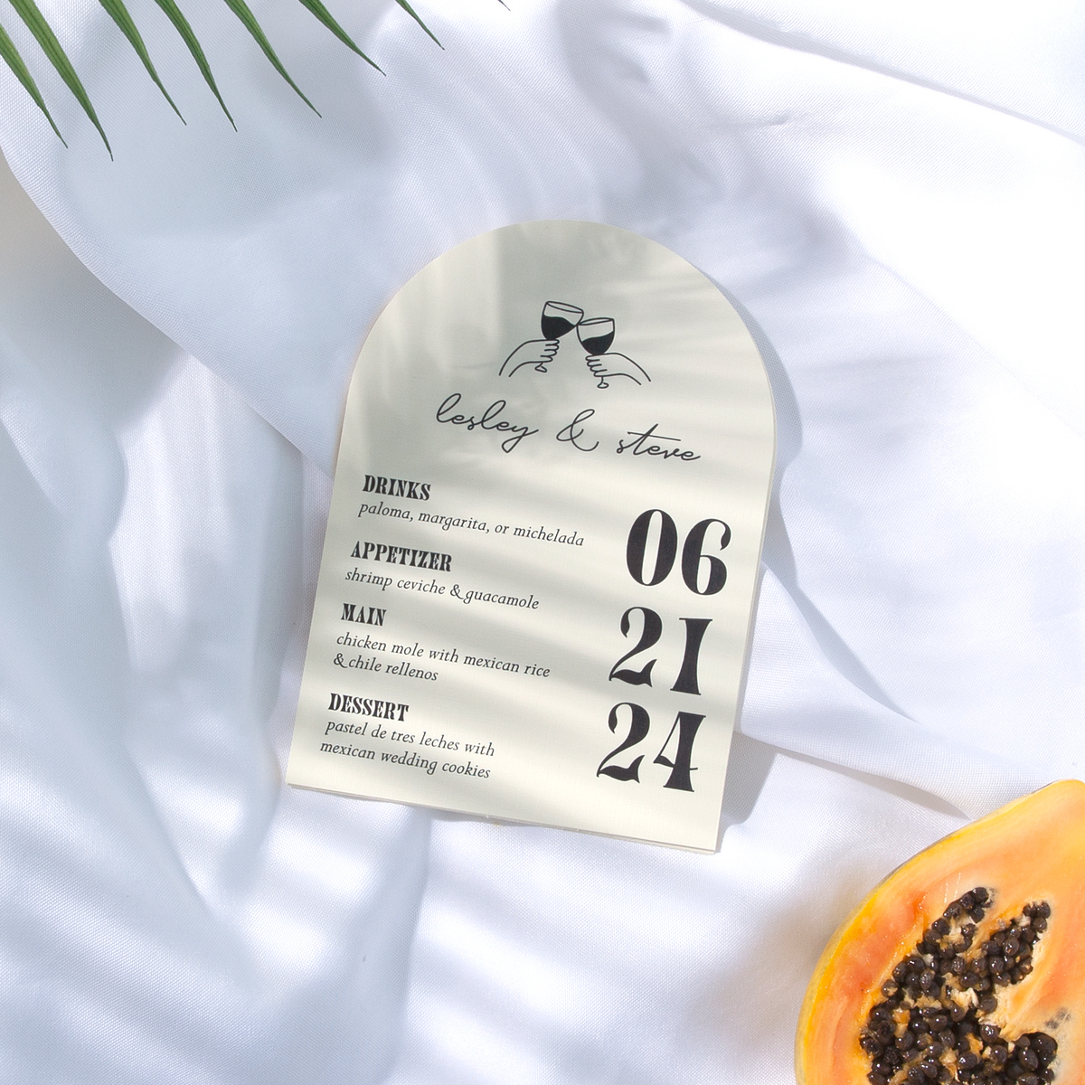 Destination Mexico Menu