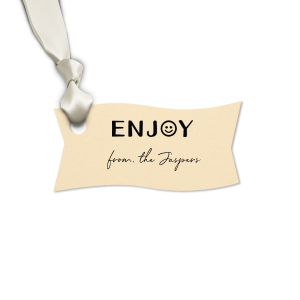 The most popular Gift Tag with an amazing graphics Enjoy and your name on it. They would look incredible and will give an amazing final touch. Surprise them, they will love it!