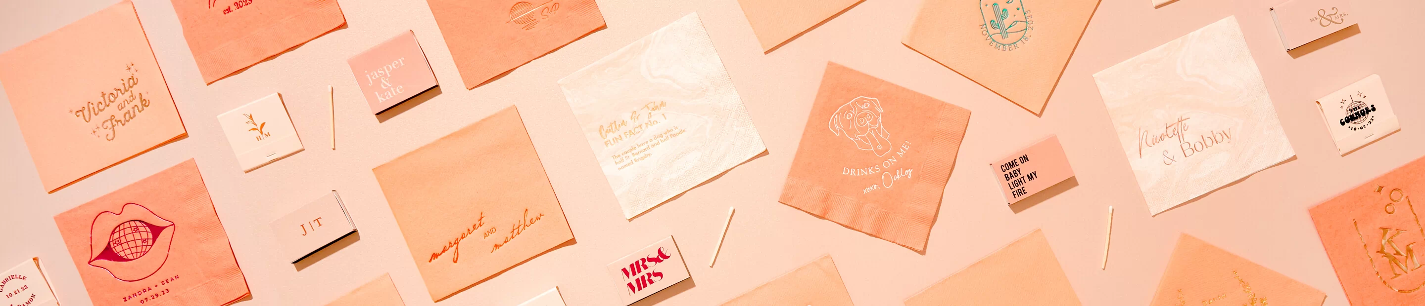 Peach Fuzz Party Accessories