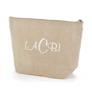 Jute makeup online bag