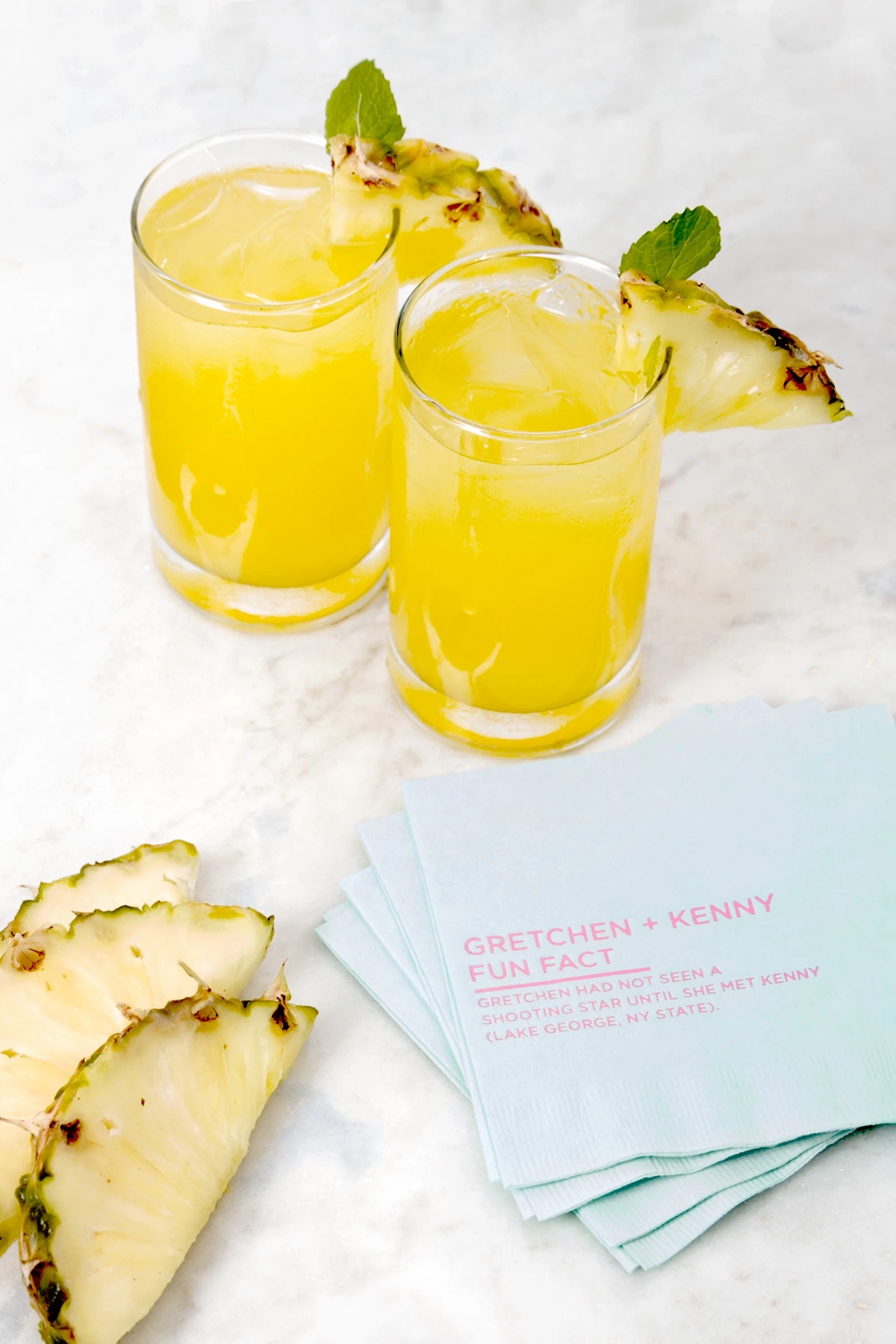 Pineapple Rum Punch cocktail recipe