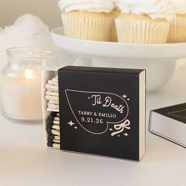 Til Death Heart Matchbox 