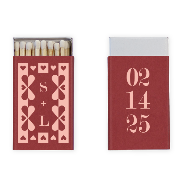 Valentine’s Day Hearts Matches