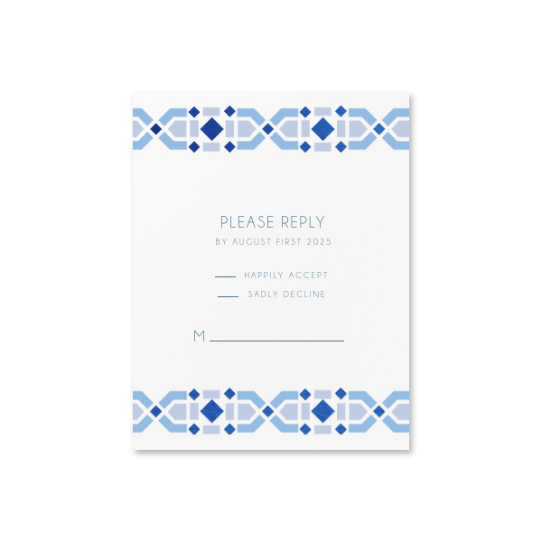Chinoisoiree Custom Photo RSVP Card