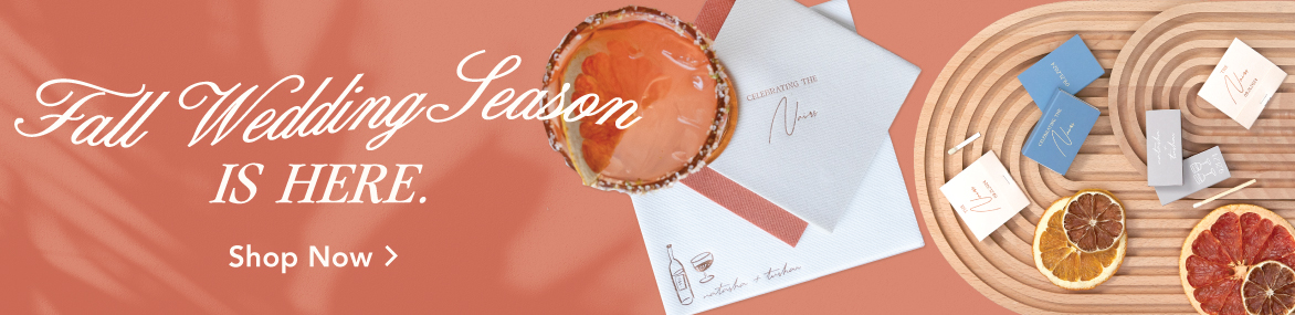 Fall wedding season is here! Shop Now