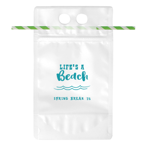 Life's A Beach Drink Pouch