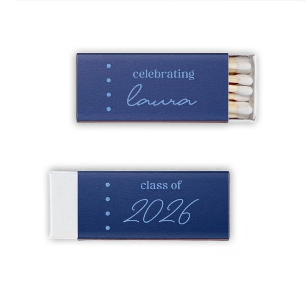 Graduation Soiree Signature Matchbox