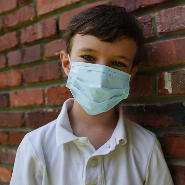 Kid Size Disposable Face Mask Model