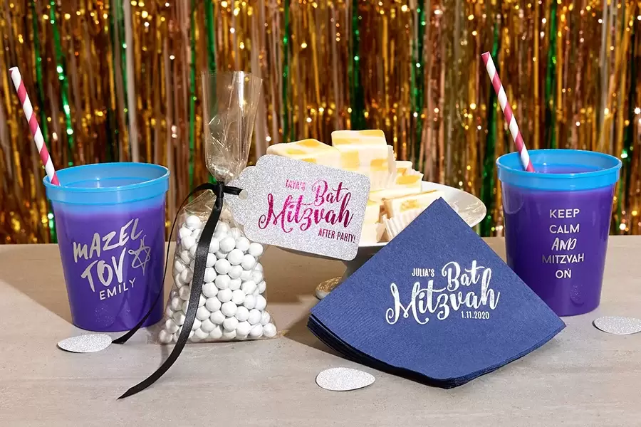 Planning a Bar or Bat Mitzvah party supplies