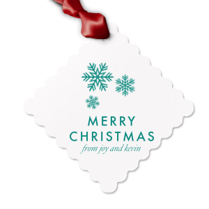 Decorate your gift like never before. This Letterpress Gift Tag with amazing graphics with Snowflakes and Merry Christmas letters will make their day! Get your Gift Tag now! 