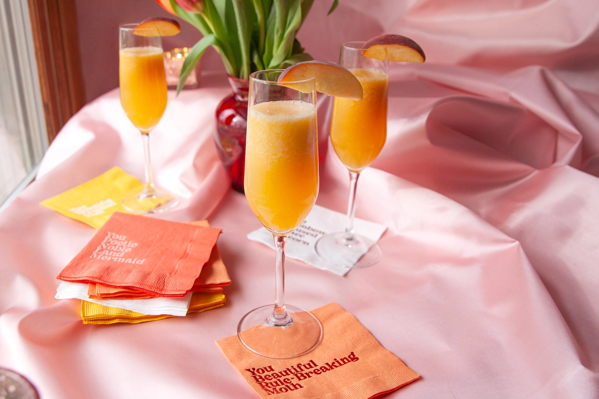galentine's day bellini recipe
