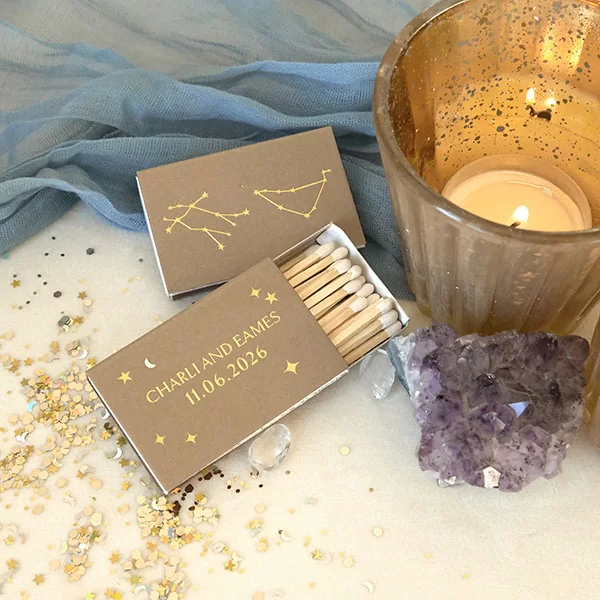 matches next to candle