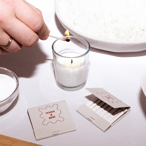 Pasta Party Names Matchbook