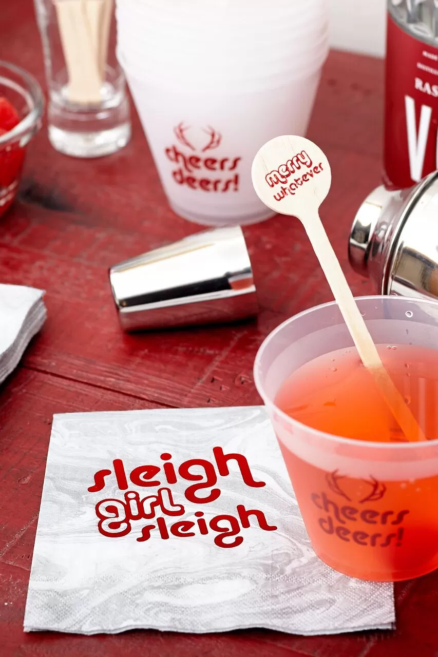 holiday themed insta party from For Your Party