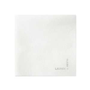 Add a contemporary twist to your wedding with the Right Angle Romance Napkin, where the couple's names intersect to form a chic right angle. This fresh, modern design will be a talking point at your celebration.