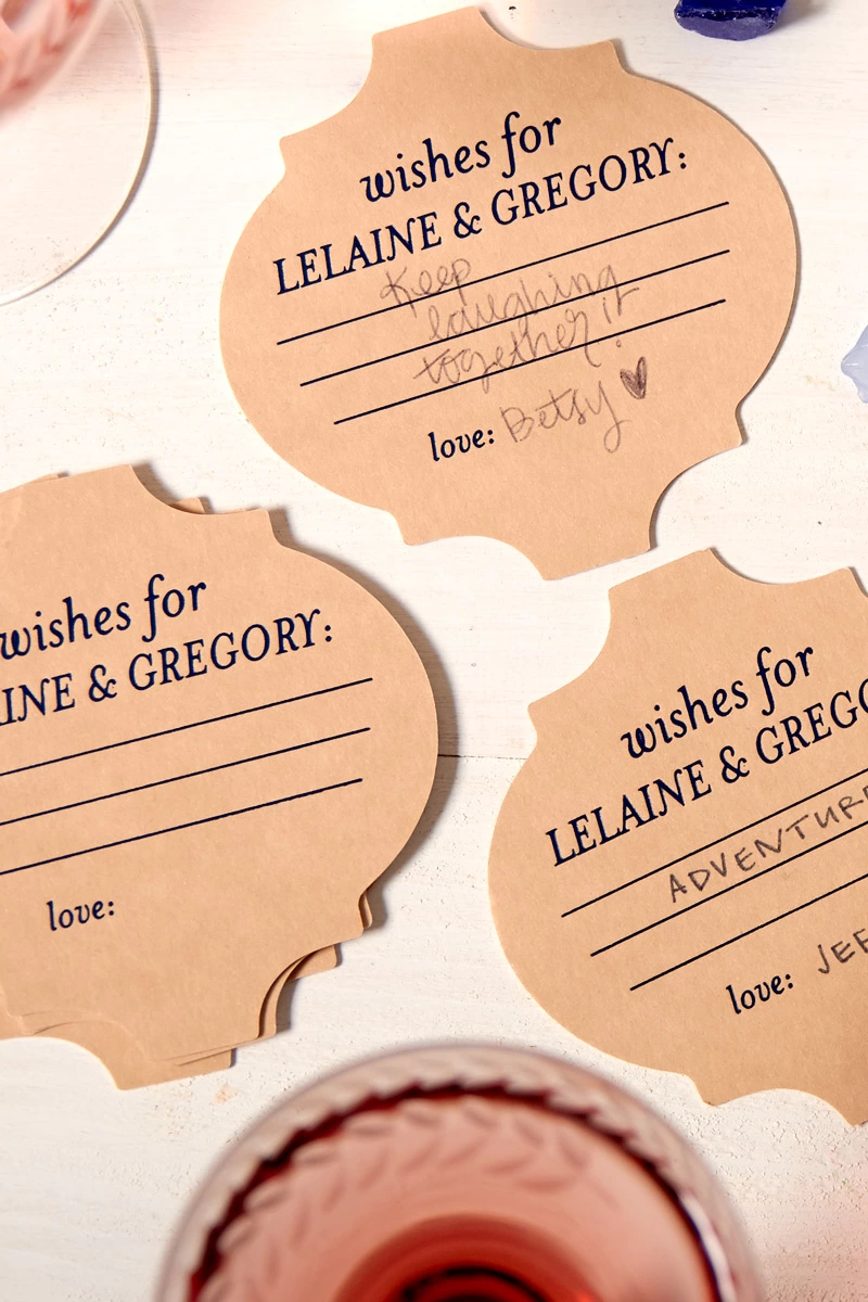 custom coasters for bridal showers
