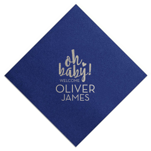 baby shower cloth napkins