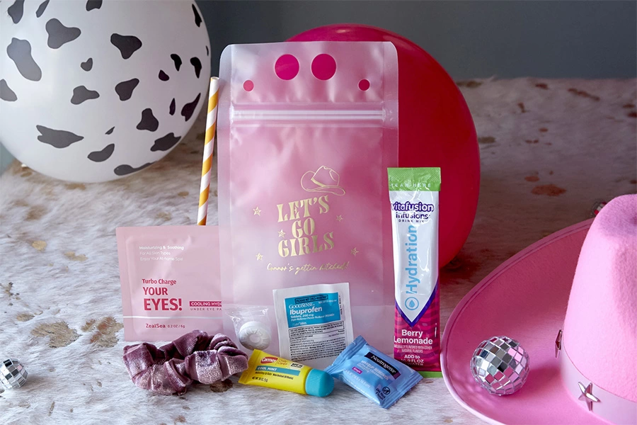 bachelorette hangover kit