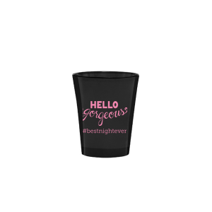 personalized plastic shot glasses wedding favors