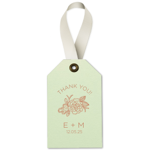 Custom THANK YOU TAGS for Party Favors for Wedding 