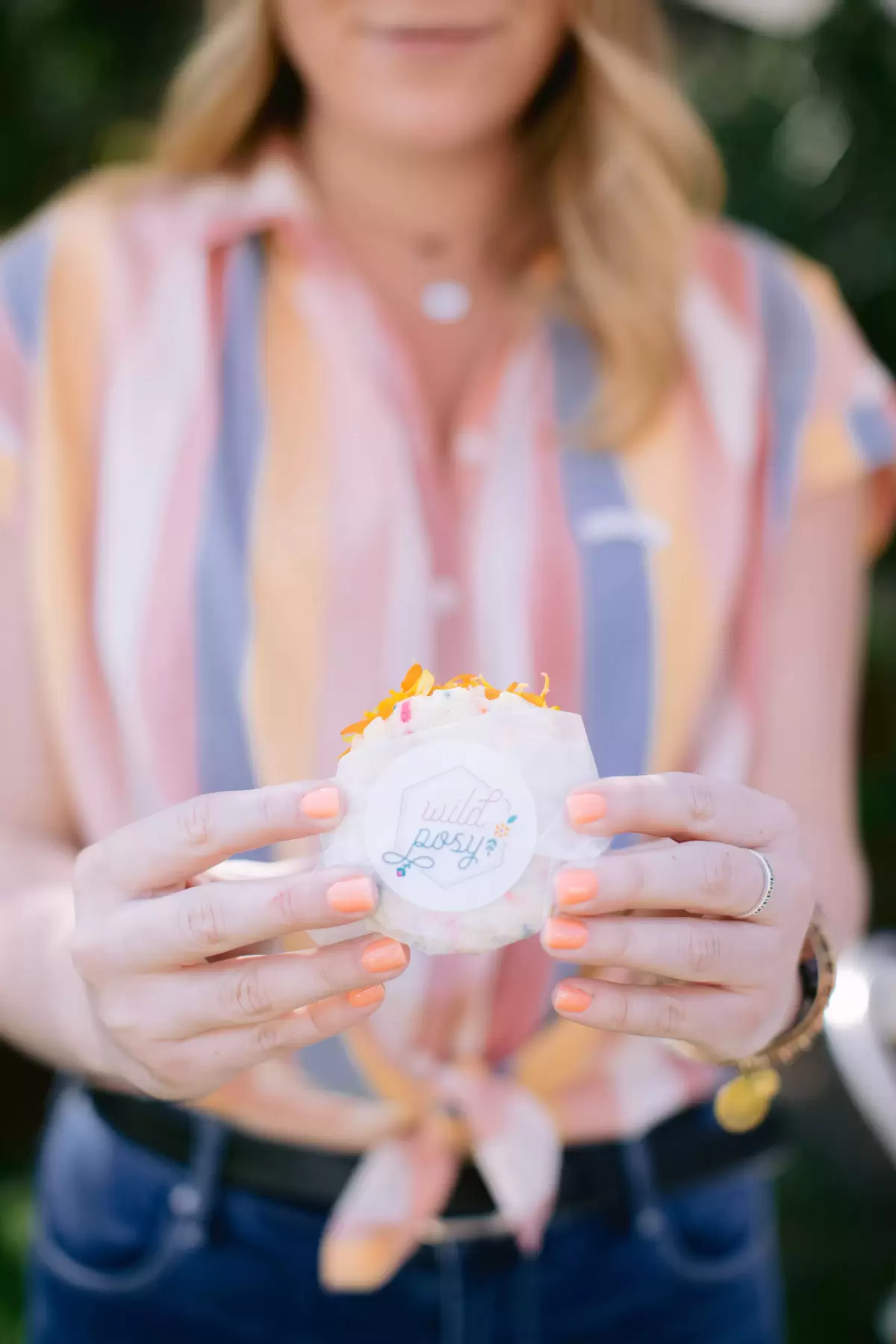 The Wild Posy ice cream sandwich