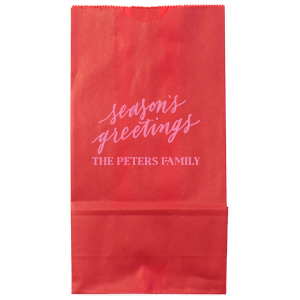Season’s Greetings Holiday Gift Bag