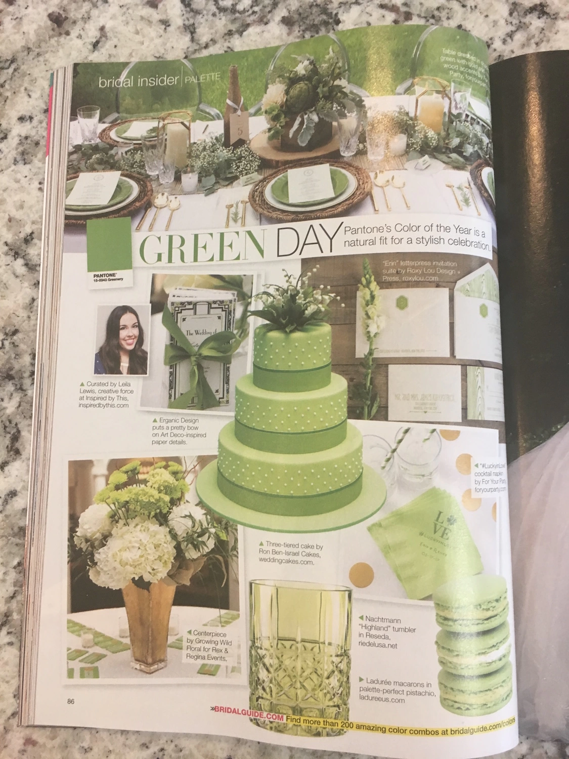 how to incorporate greenery into your theme