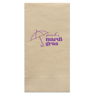 This Mardi Gras, make your party stand out with custom party supplies!