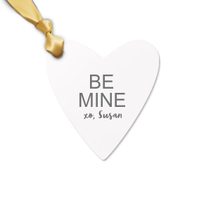 Our beautiful custom Stardream Lavender Large Heart Gift Tag with Matte White Foil will make your guests swoon. Personalize your party's theme today.