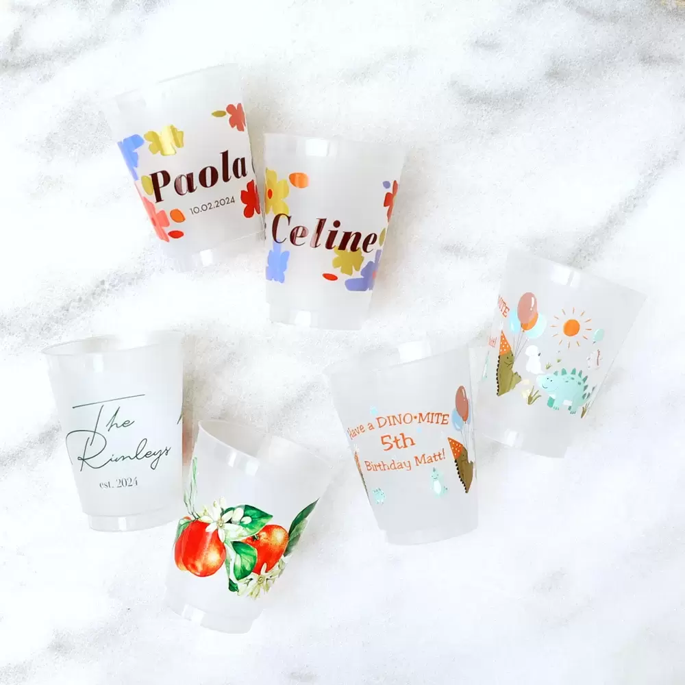 new! full color cups