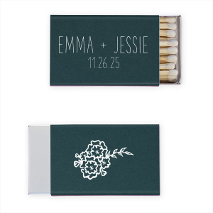 Floral Bouquet Names Matchbox