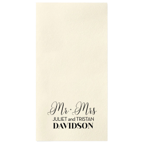 Our custom Peach Linen Like Dinner Napkin with Matte Black Foil will add that special attention to detail that cannot be overlooked.