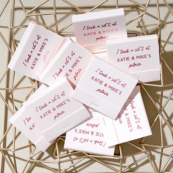 I took a Sh t Matchbook